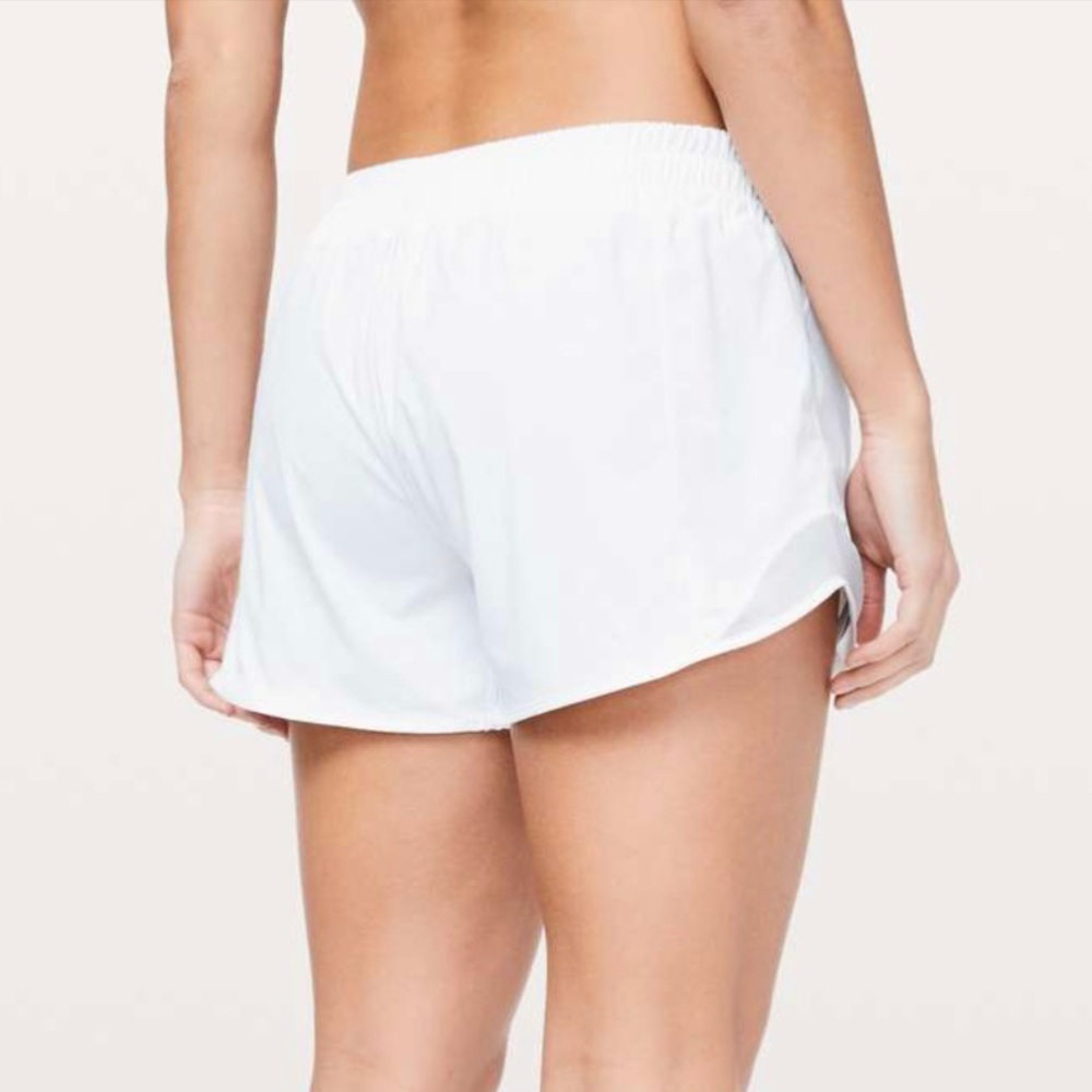 lululemon athletica White Athletic Shorts
